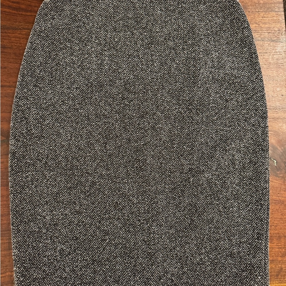 Banana Republic Black and Gray Pencil Skirt